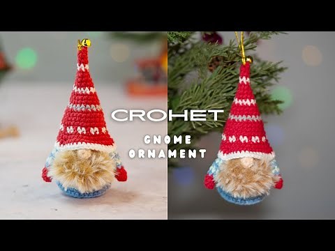 CROCHET: Christmas Gnome Part 2 - Amigurumi Gnome Pattern For Beginner.