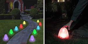 These Sugar-Coated Gumdrop Decorations Will Light Up Your Walkway This Holiday Season
