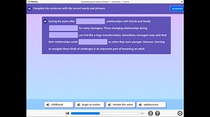 i-ReadyVocabulary about Family: Preview 1-Instruction - Level ... | Filo
