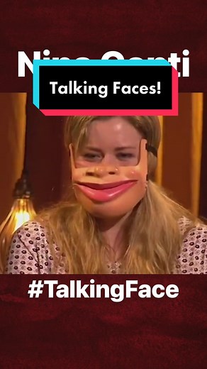 #talkingface #ninaconti #ninacontimask #comedy #ventriloquist #funnyvideos