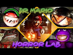 Dr. Mario's Lab HORROR GAME - Full Playthrough + Jumpscares 4K!