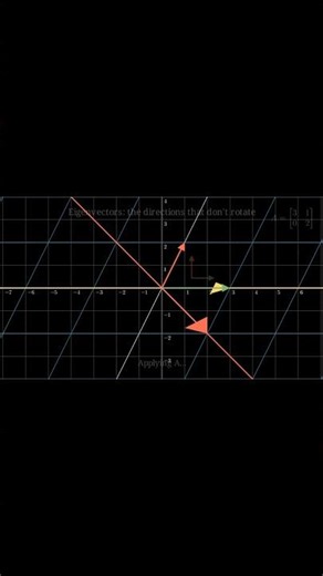 Eigenvalue, Eigenvector Visual | Mindspan education
