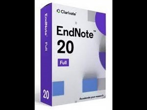 EndNote X20 Kullanıcı Eğitimi - Ankara Üniversitesi