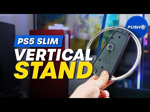 How To Attach The PS5 Slim Vertical Stand | PlayStation 5