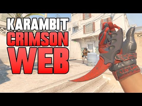 ★ CS2 Karambit Crimson Web (FACTORY NEW) | CS2 Knife Gameplay