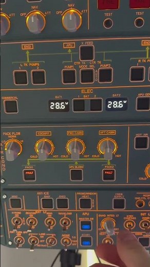 Amazing plug and play A320 Overhead panel i’m blown away. #airbus #a320 #wingflex #msfs2020