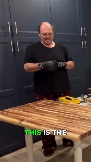 My Unique Method for Countertop Finishing