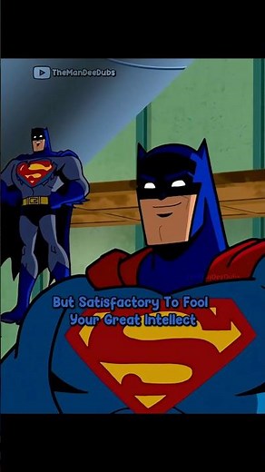 Superman and Batman Tricks Lex Luthor | #youtubeshorts #explorepage #batman #superman #dccomics