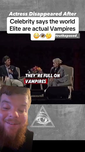 991K views · 18K reactions | Celebrity says the elite are actual vampires #vampire #elite #famous #hollywood #exposed #strange | itsweirdtime | Facebook