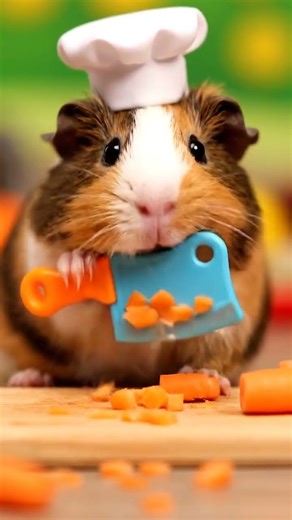 Gordon Ramsay's New Sous Chef is a Guinea Pig (He's Highly Stressed!) 🥕🐹