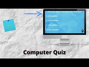 COMPUTER Quiz to Test Your Knowledge!