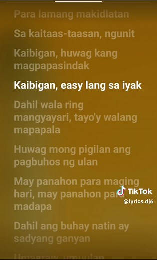 Umaaraw Umuulan Lyrics and Karaoke