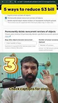 Tamil - How to reduce AWS S3 bill and reasons not to use S3 directory buckets