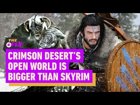 Crimson Desert's Open World Map is Bigger Than Skyrim and Red Dead Redemption 2 - IGN Daily Fix