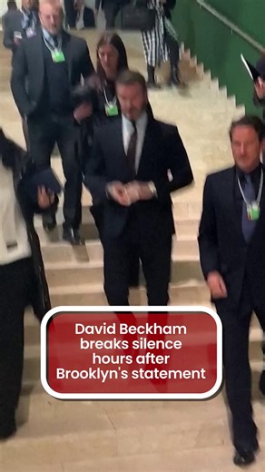 David Beckham admitted that his children had 'made mistakes' on social media in an interview | Mirror Celebrity News