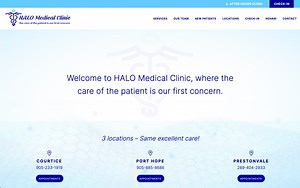 Courtice Clinic | HALO Medical Clinic | Urgent Walk-in Medical Care