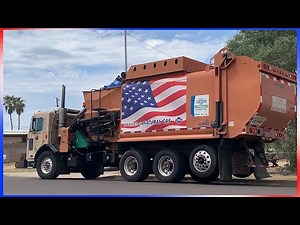 Awesome Garbage Truck and Recycle Truck Action | Video For Kids