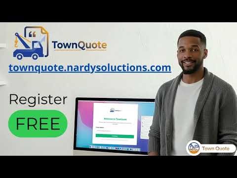 What is Town Quote 📋🚚
