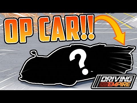 NEW MOST OP CAR IN DRIVING EMPIRE!!! (New Best Fastest Car!!) | Driving Empire | Roblox