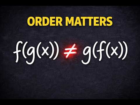 Function Composition Theory | AP Precalculus Unit 2.7