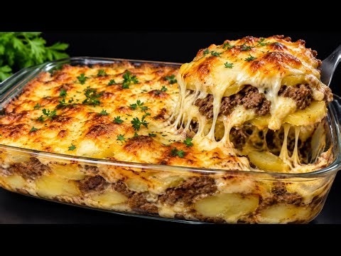 Whenever I Don’t Know What to Cook , I Make This Creamy Potato & Ground Beef Bake!