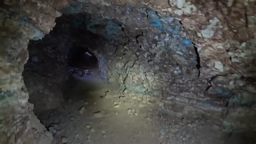 He followed Mojave burro trails into bat-filled desert caves