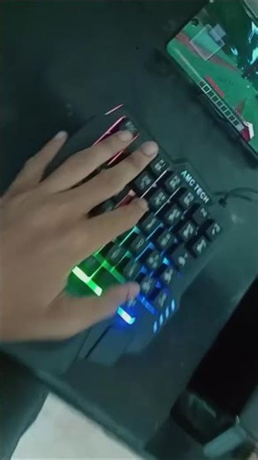 mini gaming setup keyboard and mouse #freefire #gaming #shorts
