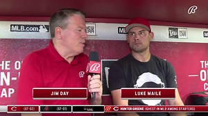 2.5K views · 104 reactions | Luke Maile talks about the recent return of Hunter Greene and what adjustments are needed to make sure he's comfortable. | FanDuel Sports Network Cincinnati | Facebook