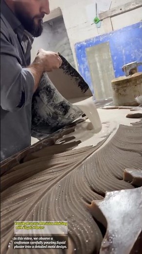 Casting Process: Precision Molding with Liquid Plaster
