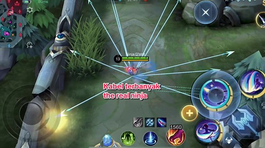 Handcam of the Real Ninja in MLBB