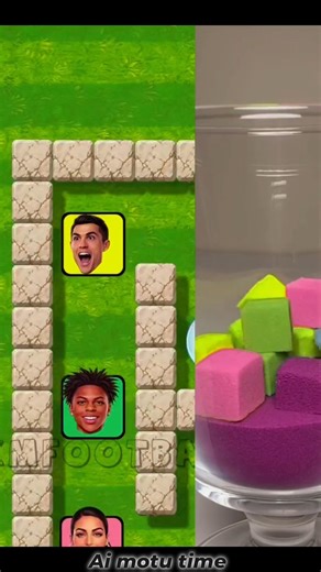 ⚽ SECRET MAZE SHOWDOWN 😱 _ RONALDO x ISHOWSPEED x GEORGINA x DEMON SLAYER BATTLE ⚔️🔥 _shorts