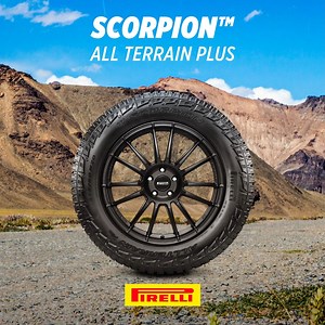 SCORPION™ ALL TERRAIN PLUS, desenvolvido para oferecer alto desempenho em situações fora de estrada. A escolha perfeita para percorrer longas distâncias sem comprometer a segurança e o conforto. #Pirelli #Scorpion #AllTerrainPlus #Pneu | Pirelli
