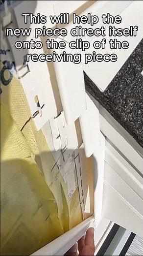 How to clip in vinyl siding tip