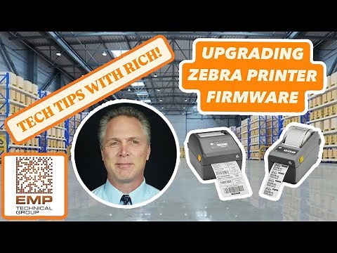 Tech Tips with Rich - "How to Upgrade Firmware on Your Zebra Printer (ZD421 & More!)"