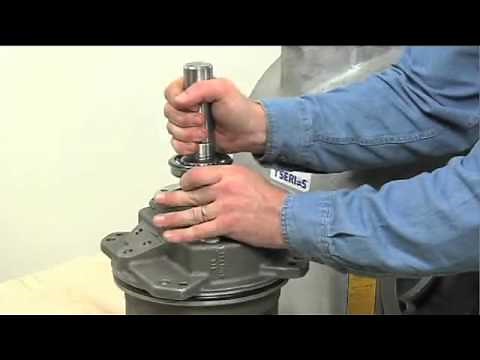 Gorman-Rupp Super T Series Pump Maintenance Pt. 6 Shaft and Bearing Removal
