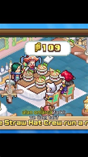 A brand new One Piece restaurant management game is coming!