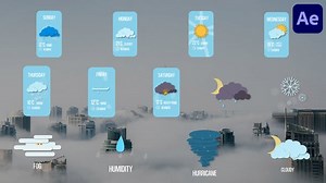 Videohive Weather Forecast Titles for After Effects - 46324440 AEdownload.com