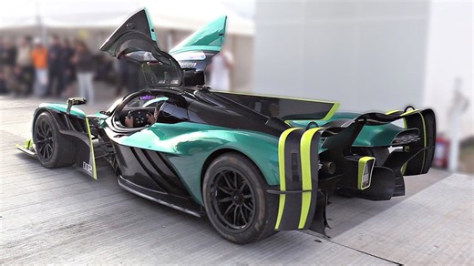 Aston Martin Valkyrie AMR Pro V12 Engine Sound