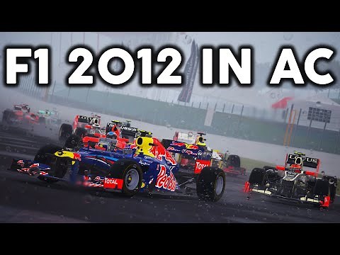F1 2012 Car + HUD Mods For Assetto Corsa!!