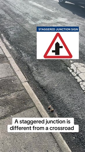 Understanding Staggered Junctions in Driving