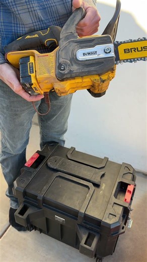 This DeWalt Cordless Chainsaw Surprised Me