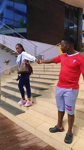 Romantic Stroll in a Scenic Outdoor Space