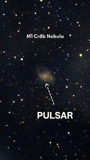 I Captured Crab Pulsar Through My Telescope 🔭 #neutronstar