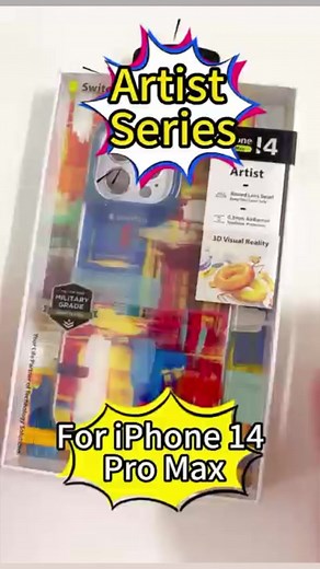 Artist series IMD print technology protection case for iPhone 14 pro max #iphone14case #iphone14promax | Red Design Gadgets Lifestyle