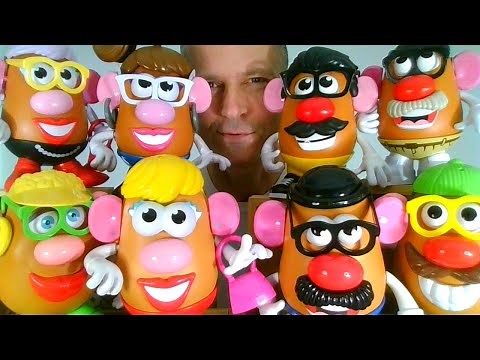 Comparing All Different Mr & Mrs Potato Head Epic Collection Classic 80s & Modern Unboxing Review
