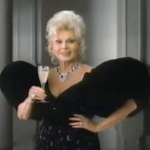 Myles | Zsa Zsa Gabor, Life goals! After living through nearly nine decades and nine husbands when this was filmed, Zsa Zsa was still toasting... | Instagram