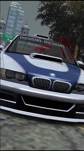 How to Install BMW M3 GTR Mods in NFS Most Wanted 2005 🔧 #shorts #bmwm3gtr #nfsmods