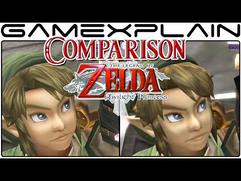 Zelda: Twilight Princess HD Head-to-Head Comparison (Wii U vs. Wii, GameCube)