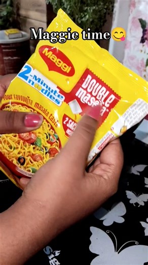 New Maggie double masala😋 #maggi #noodles #asmr #minivlog #food #recipe #viral #yt #fyp