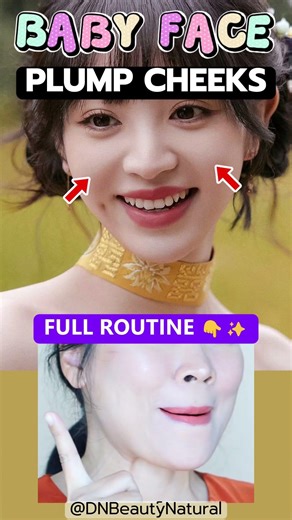 PLUMP CHEEKS = BABY FACE 👶✨ 🎯